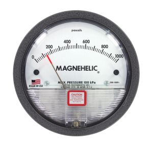 2000-1000PA - Dwyer Magnehelic Differential Pressure Gauge, 0-1000Pa