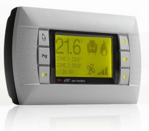 PGD1000FZ0 - Carel pCO Graphic Display, pGD1 Display, 132x64 pixels, panel mounting with Buzzer