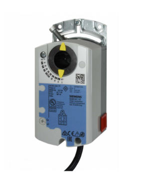 GDB341.1E - Siemens Damper Actuator 5 Nm, 150 s, AC 230 V, 2/3-position
