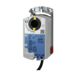 GLB146.1E- Siemens Damper Actuator 10 Nm, 150 s, AC / DC 24 V, 2/3 Position, 2 End Switches