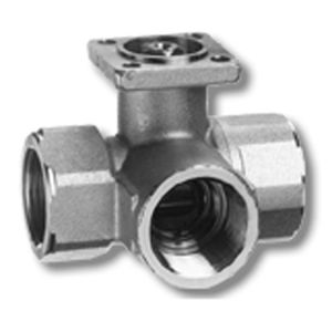 R3015-S1 - Belimo 3-way change-over ball valve T-hole, PN40