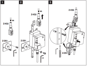 Z-KS2 - Belimo Coupling piece for Linear LH Actuators