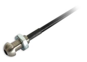 TT-512-SS-B - Sontay Low Profile Temperature Sensor, Button Sensor Stainless Steel 2m Lead 10K4A1