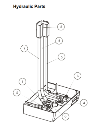 UEKT0000XL Internal hose kit 65 kg/h - Carel