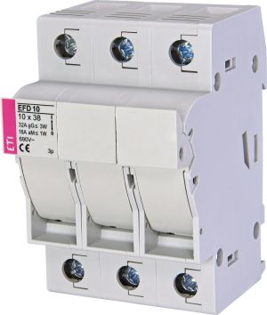 URKFH20000 Fuse carrier 3 poles for UE 25 to 130 kg/h