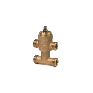 VMP47.10-1.6 - 3-port seat valve with bypass, external thread,