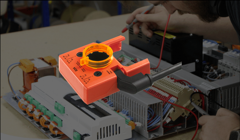 How to set up a Belimo actuator switch for an HVAC system